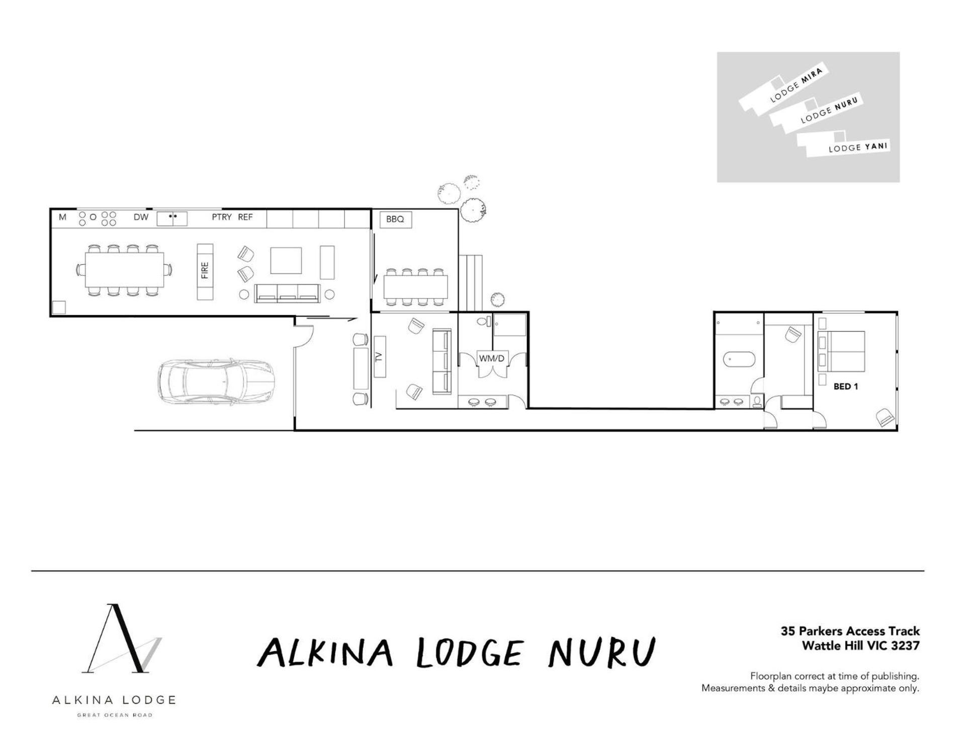 Alkina Lodge Nuru Wattle Hill Exterior foto